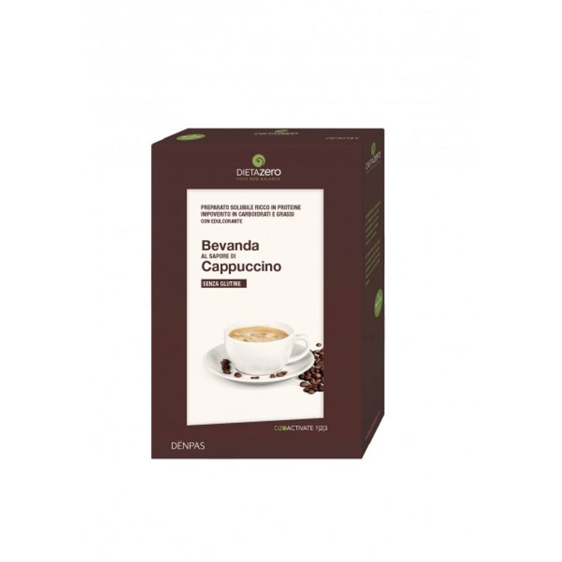 Dietazero Bevanda Al Sapore Di Cappuccino 4 Buste 100gr-1
