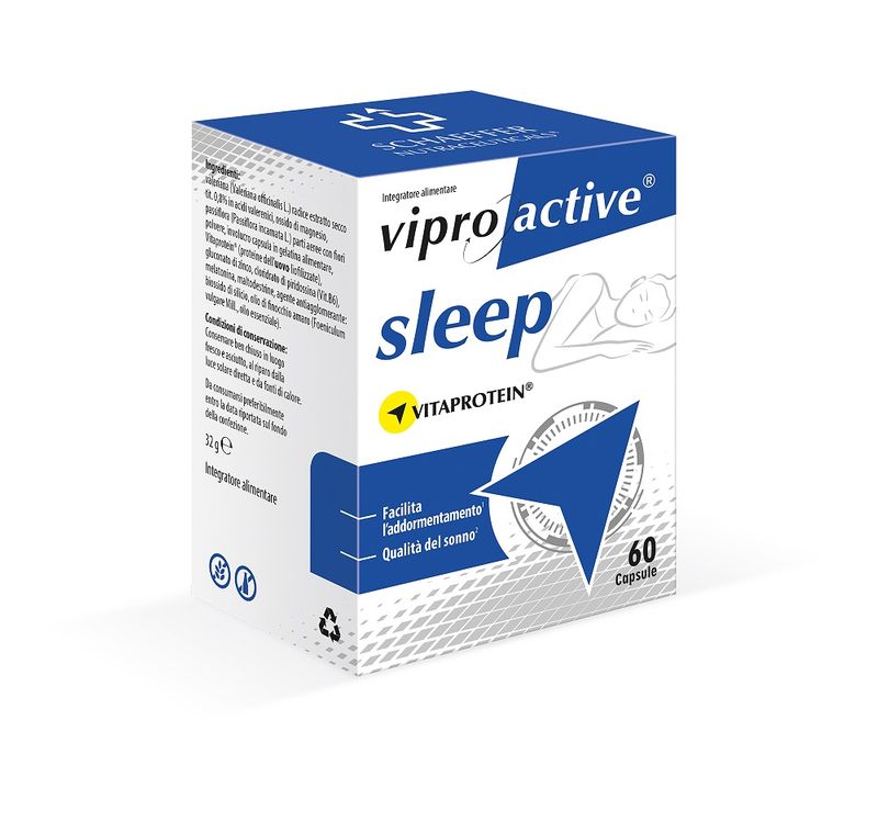 Viproactive Sleep utile per il sonno 60 Capsule-1