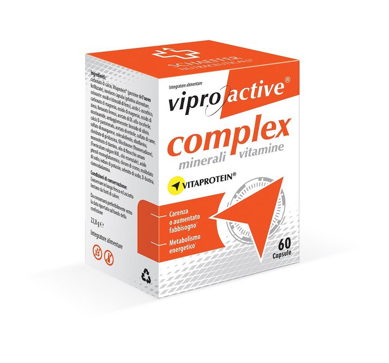Viproactive Complex multivitaminico e multiminerale 60 Capsule-1