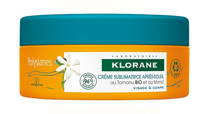 Klorane Crema Sublimatrice Doposole Tamanu Bio & Monoi viso e corpo 200ml-1