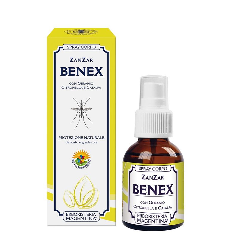 Erboristeria Magentina Zanzar Benex Spray protezione naturale 50ml-1