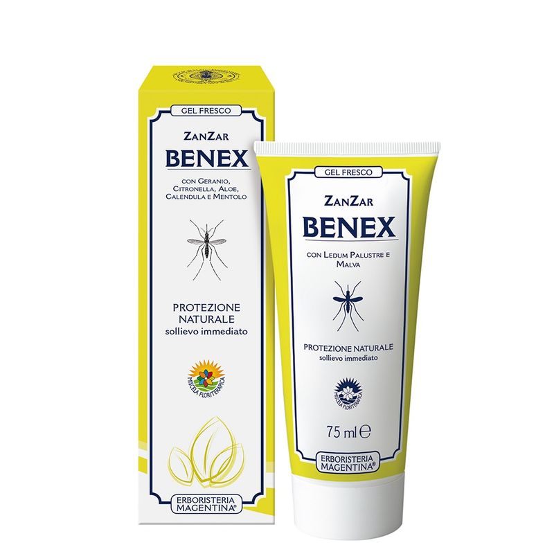 Erboristeria Magentina Zanzar Benex Gel Fresco sollievo immediato 75ml-1