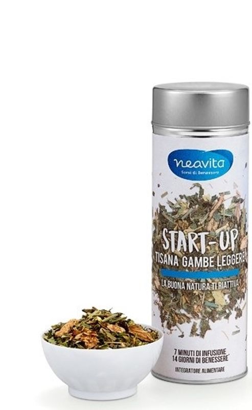 Neavita Start-Up Tisana Gambe Leggere 70g silver tin-1