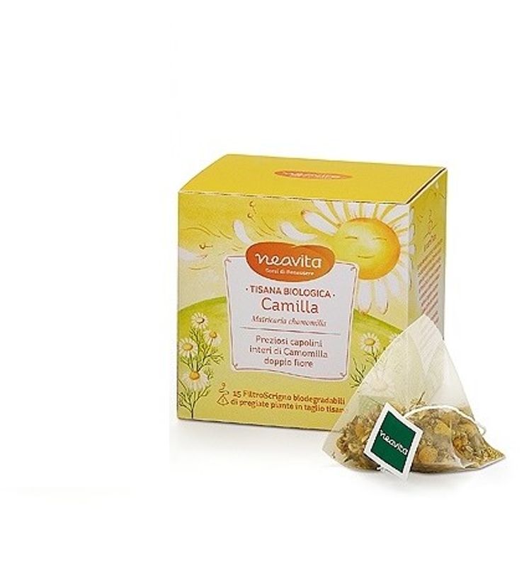 Neavita Tisana Biologica Camomilla 15 Filtroscrigno-1