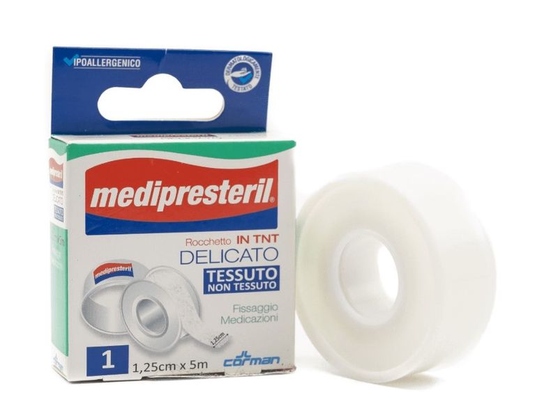 Medipresteril Rocchetto In TNT delicato 1,25cmx5m 1 pezzo-1