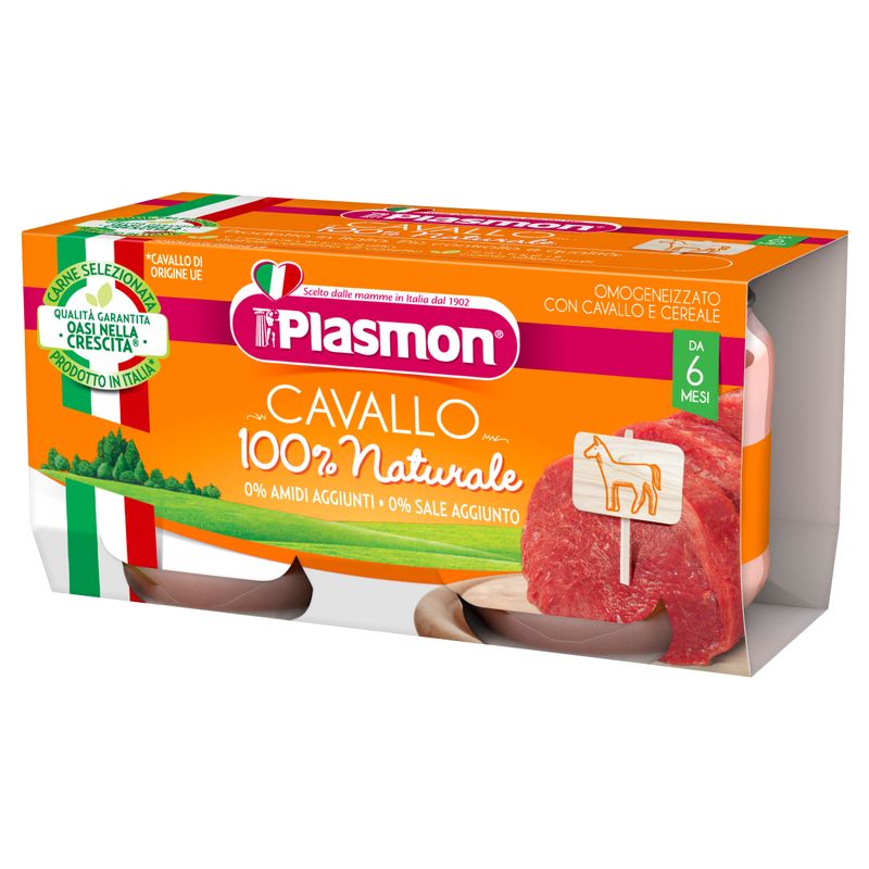 Plasmon omogeneizzato cavallo 2x80g-1