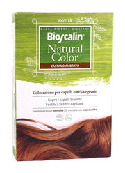 Bioscalin Natural Color colorazione per capelli 100% vegetale Castano Ambrato-1