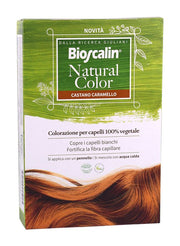 Bioscalin Natural Color colorazione per capelli 100% vegetale Castano Caramello-1