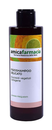 Amicafarmacia Fisioshampoo delicato per lavaggi frequenti 200ml-1
