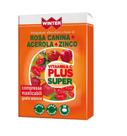 Winter Vitamina C Plus super rosa canina +acerola +zinco gusto arancia 30 compresse-1