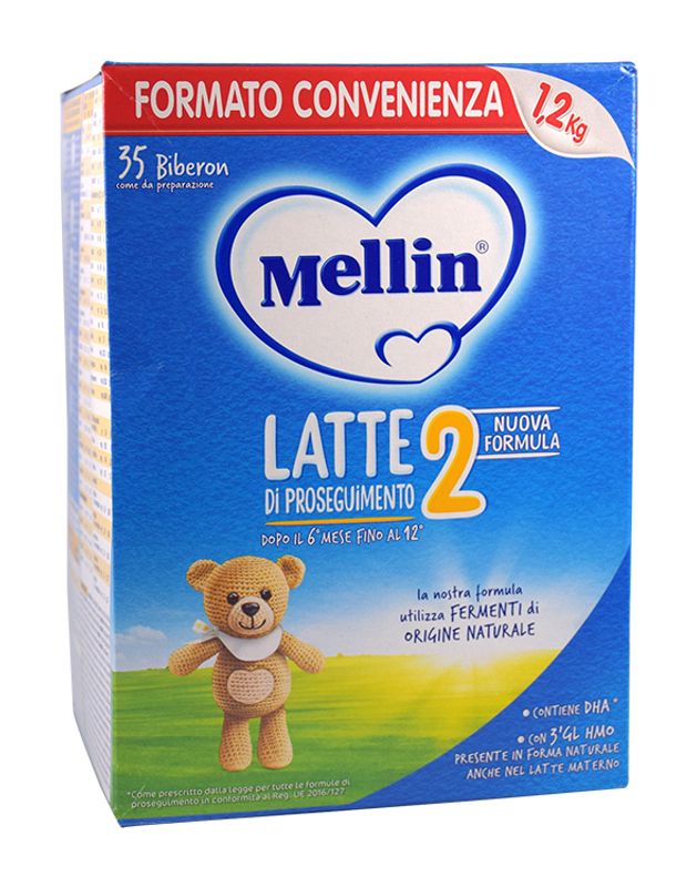 Mellin latte di proseguimento dopo il 6°mese in polvere formato convenienza 1,2kg-1