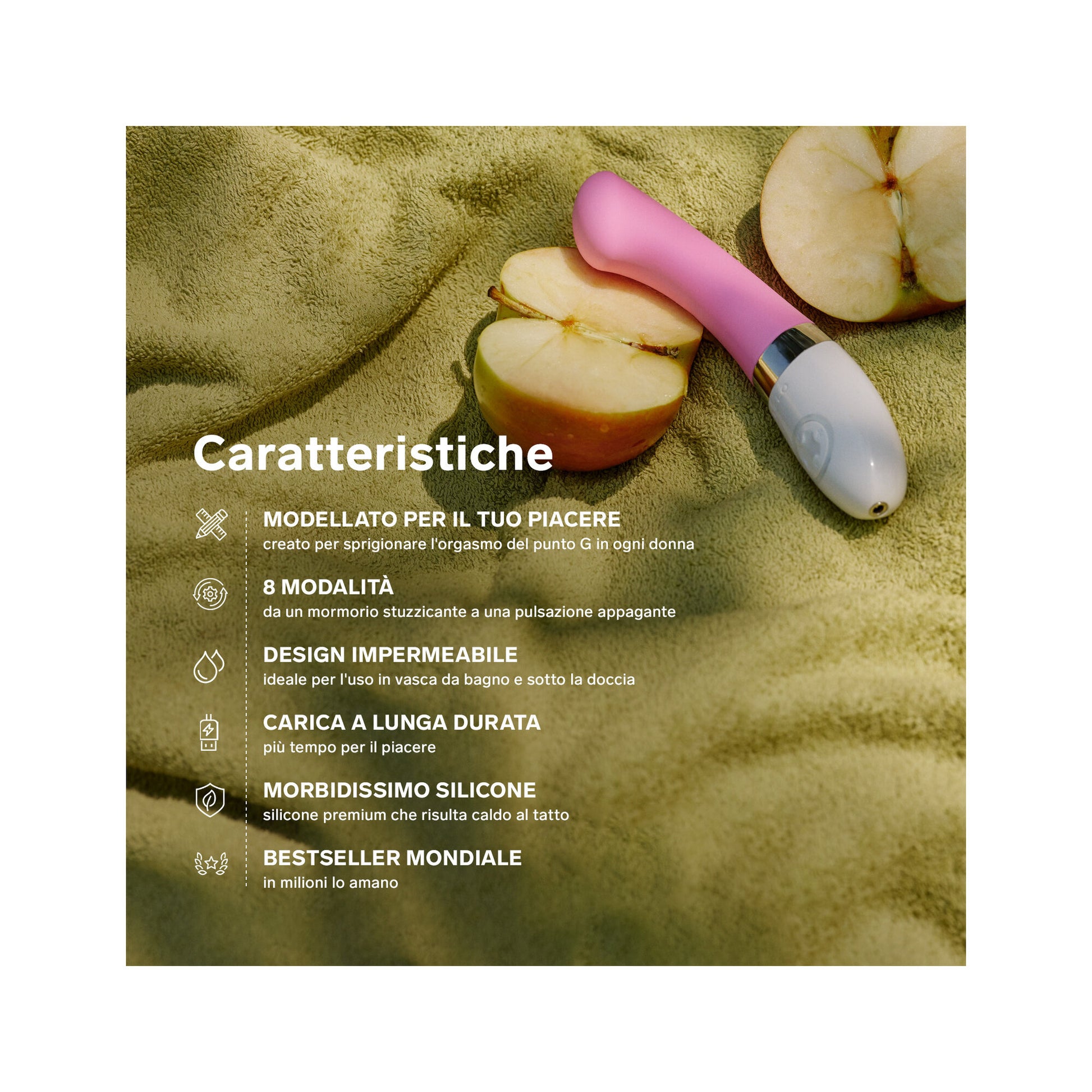 Lelo Gigi Massaggiatore Personale Donna Cool Gray-4