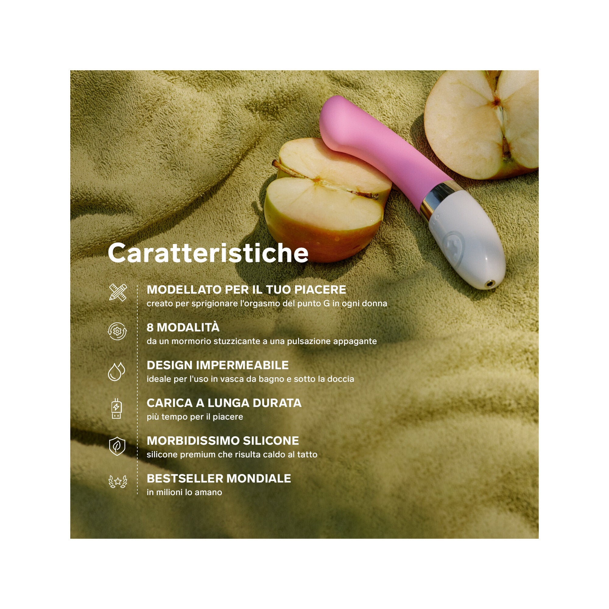Lelo Gigi Massaggiatore Personale Donna Cool Gray-4