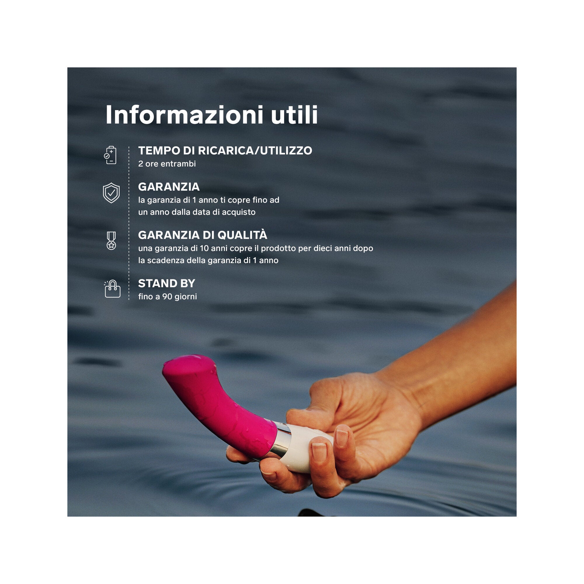 Lelo Gigi Massaggiatore Personale Donna Cool Gray-5