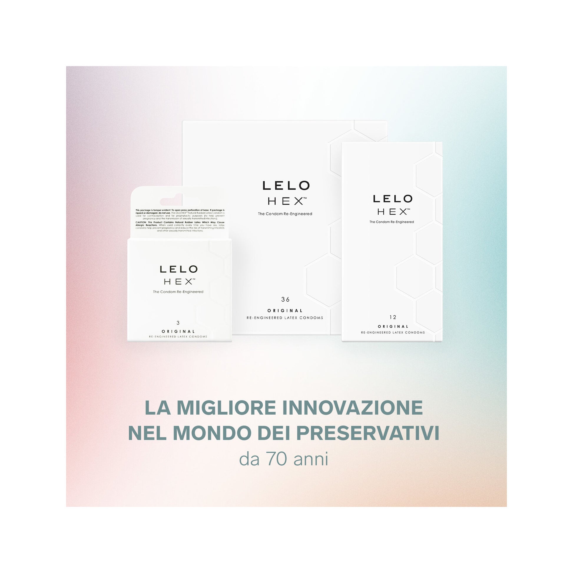 Lelo Hex Original 12 Preservativi-6