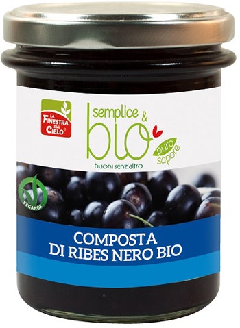 La Finestra Sul Cielo Semplice&Bio Composta Di Ribes Nero Bio 220g-1