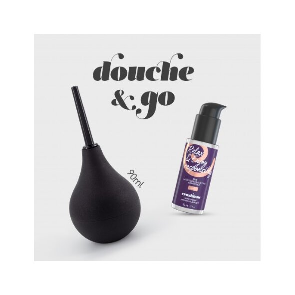 Crushious Douche & Go Doccia Anale 90ml + Lubrificante Anale 50ml-1