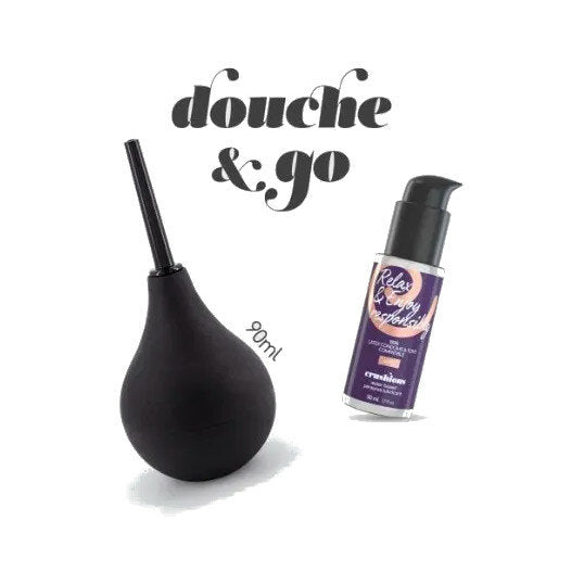 Crushious Douche & Go Doccia Anale 90ml + Lubrificante Anale 50ml-1