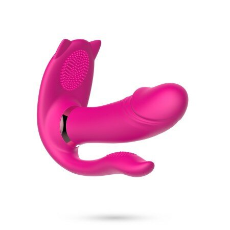 Crushious Stimolatore Fritz Rosa Con Telecomando-1