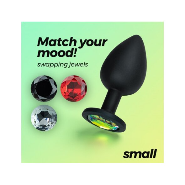 Crushious Camileo Plug Anale Piccolo Con 4 Gioielli Intercambiabili-1