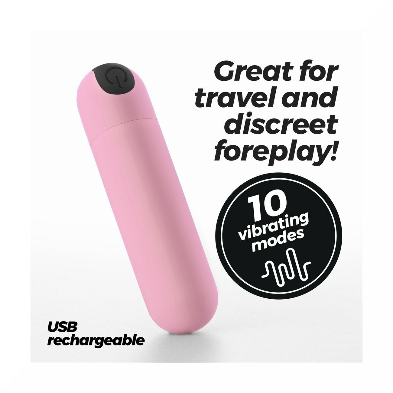 Crushious Imoan Proiettile Vibrante Ricaricabile Rosa Pastello-2