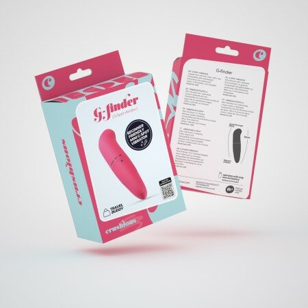 Crushious Massaggiatore Mini G-Finder Rosa-4