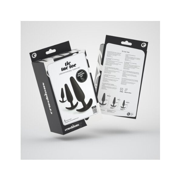 Crushious Tic Tac Toe Set Di Plugs Anali Per L'Allenamento-7