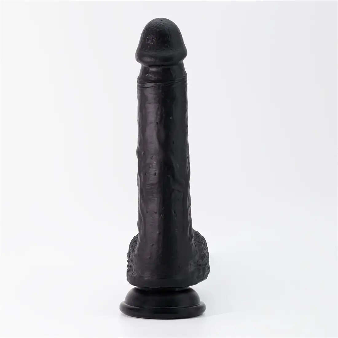 Crushious Dildo Invitiktus 8 In Silicone Liquido Colore Nero-2