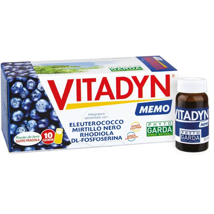 Vitadyn Memo 10 Flaconcini Da 10ml-1