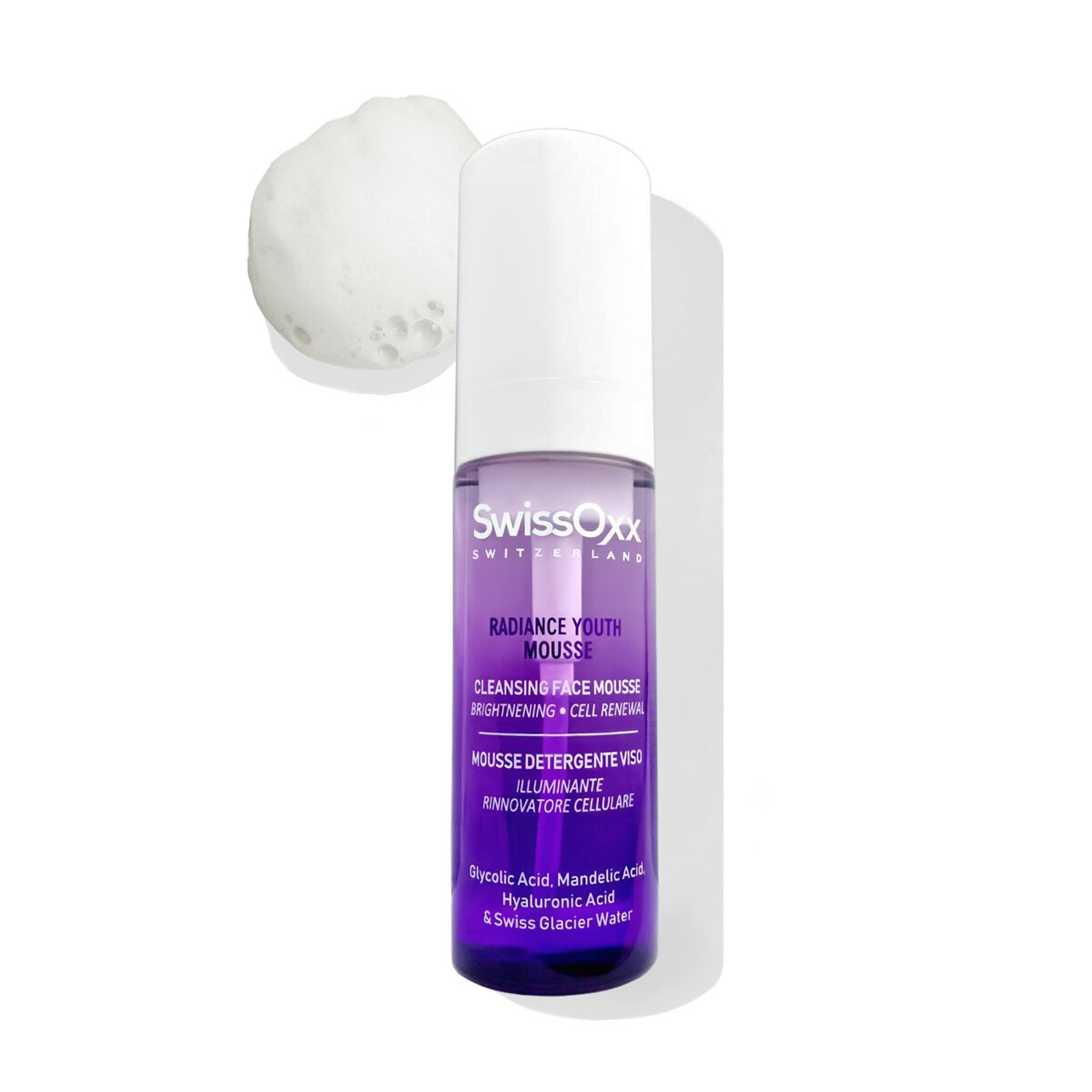 Swissoxx  Radiance Youth Mousse Detergente illuminante 150ml-3