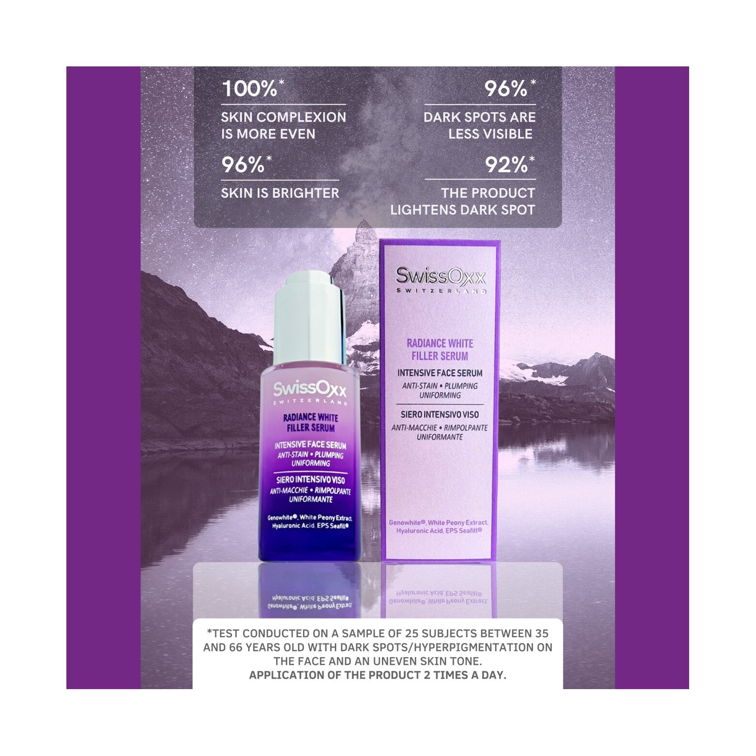 Swissoxx Radiance White Filler Siero Viso 30ml-4