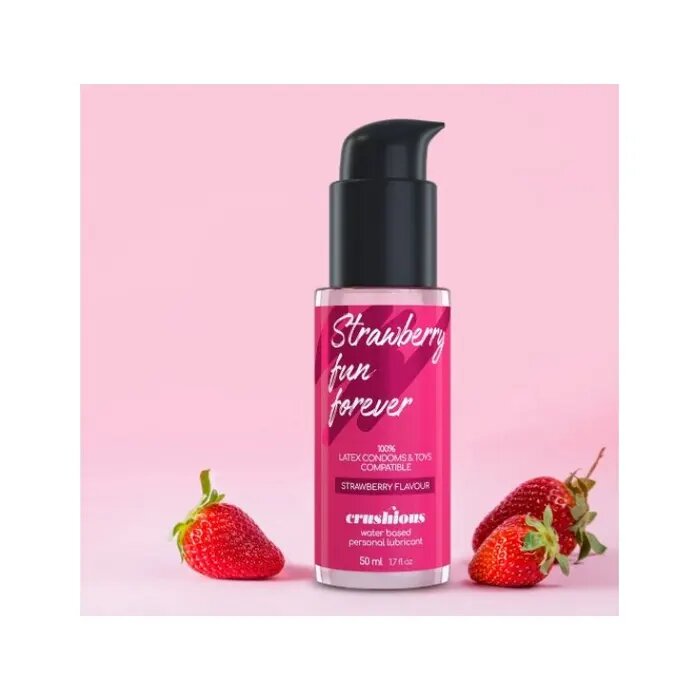 Crushious Lubrificante Aromatizzato Alla Fragola 50ml-8