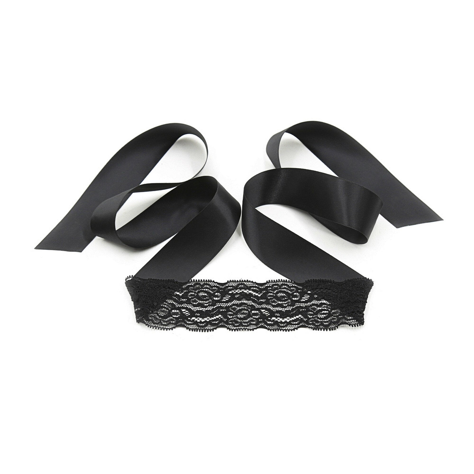 Crushious Set Di Pizzo Nero Lace Me Up-2