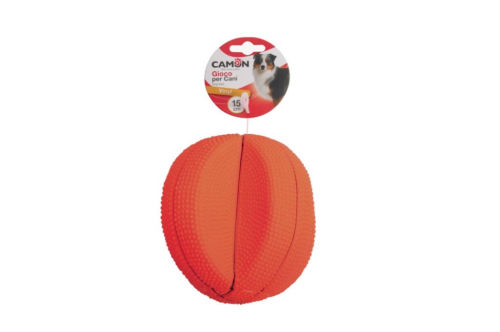 Camon Palla Vinile Calcio-Basket 15cm Per Cani-1