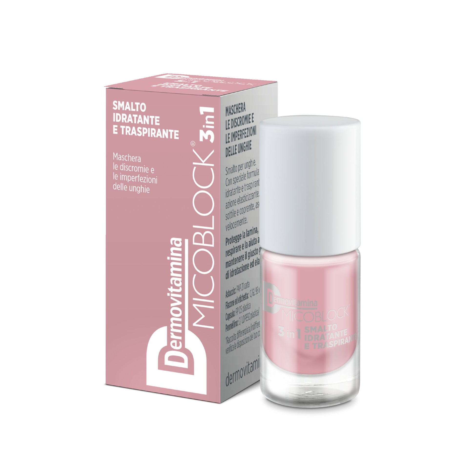 Dermovitamina Micoblock 3in1 Smalto Nude 5ml-2