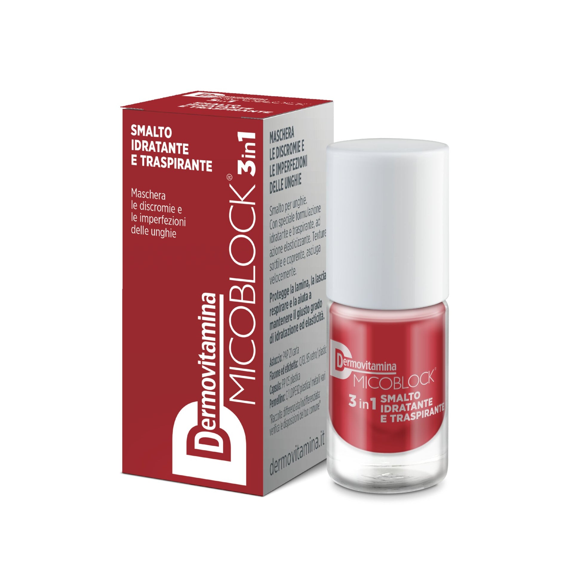 Dermovitamina Micoblock 3in1 Smalto Mattone 5ml-2