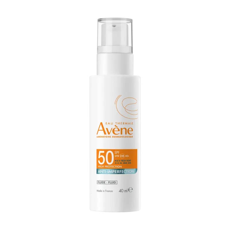 Eau Thermale Avene Solare Fluido Anti-imperfezioni Spf50 40 ml-1