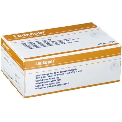 Leukopor Cerotto Rocchetto 9,2mx5cm 6 Pezzi-1