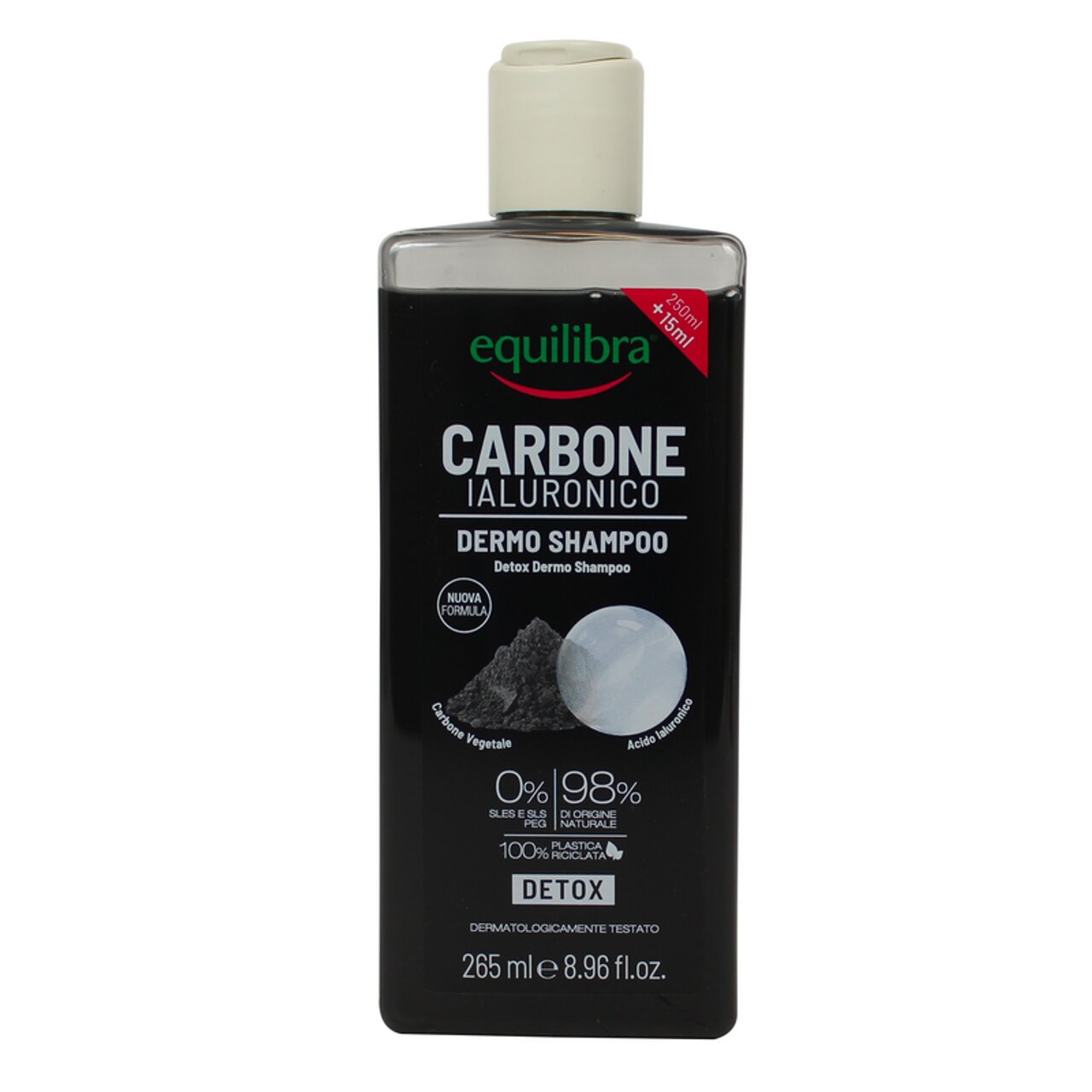 Equilibra Capelli Carbone Dermo Shampoo Idratante 265ml-1
