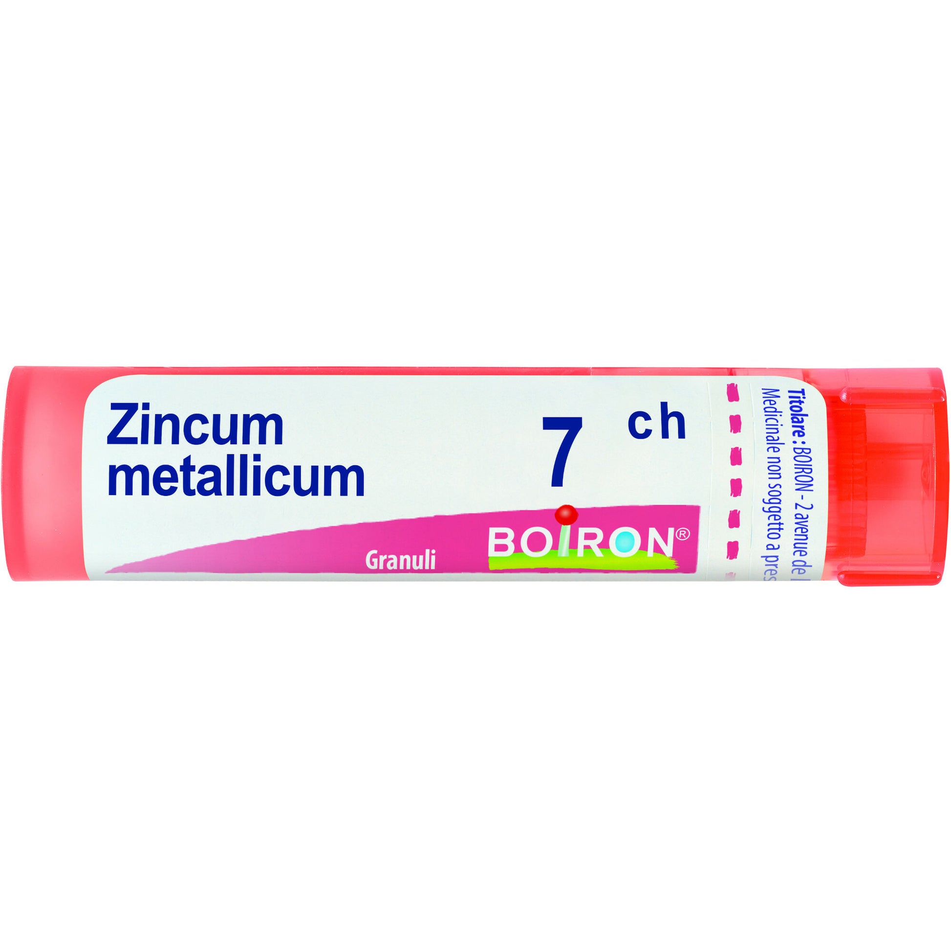 Boiron Zincum Metallicum 80 Granuli 7CH Tubo 4g-2