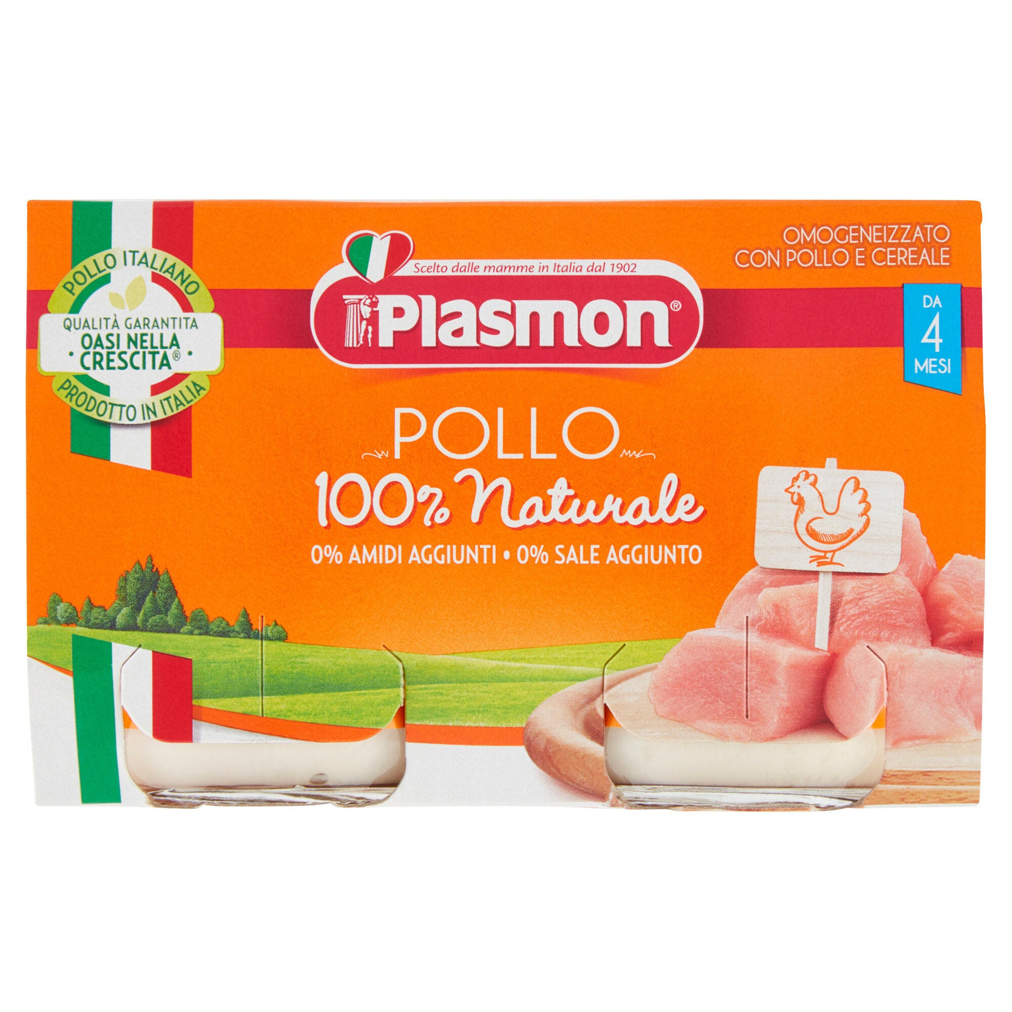 Plasmon omogeneizzati pollo 2x120g-2