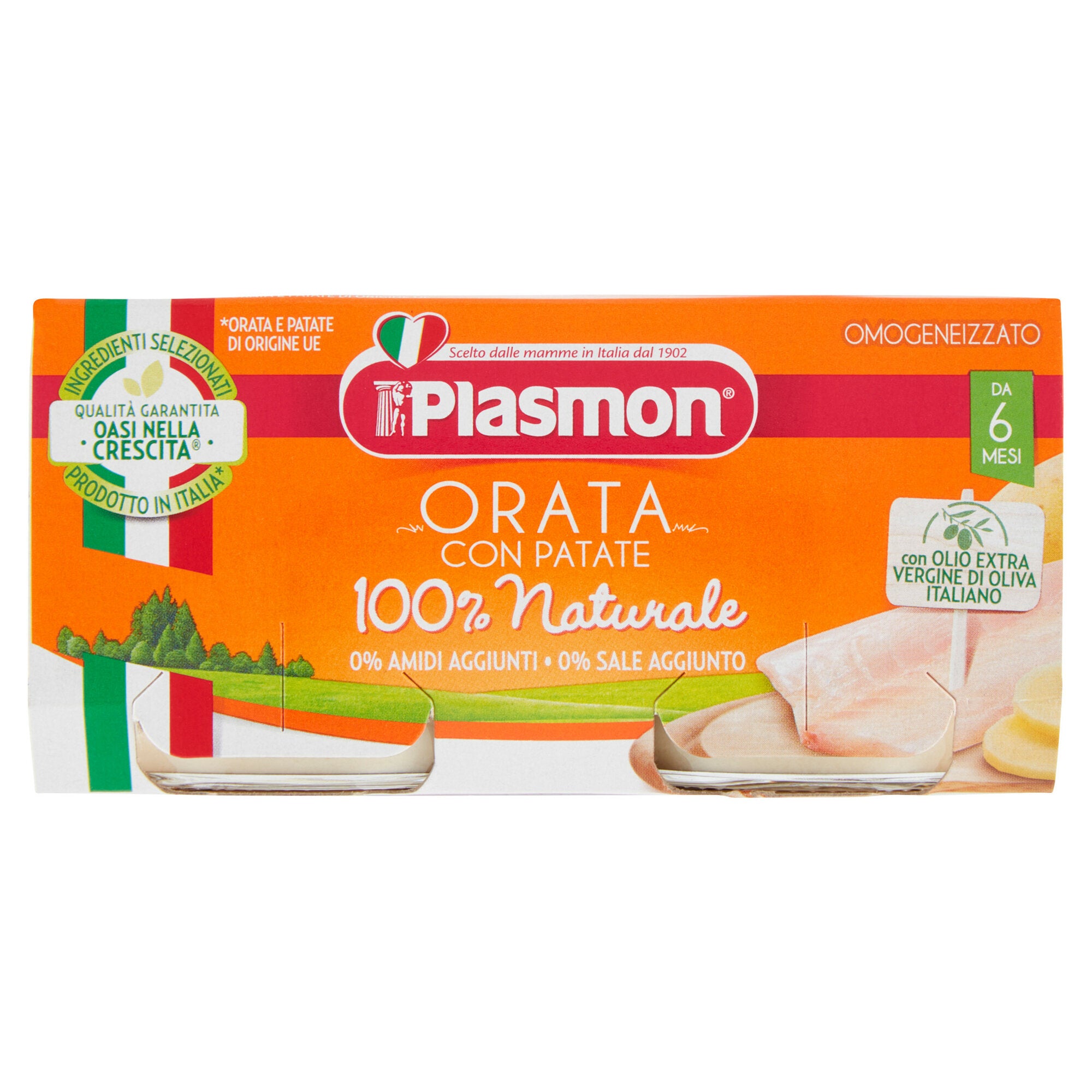 Plasmon omogeneizzati orata 2x80g-2