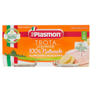 Plasmon omogeneizzato trota e verdure 2x80g-2