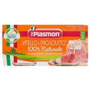 Plasmon omogeneizzato vitello e prosciutto cotto 2x80g-2