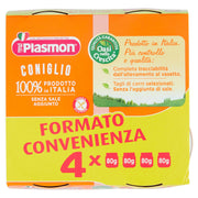 Plasmon Omogeneizzato Coniglio 4x80g-1
