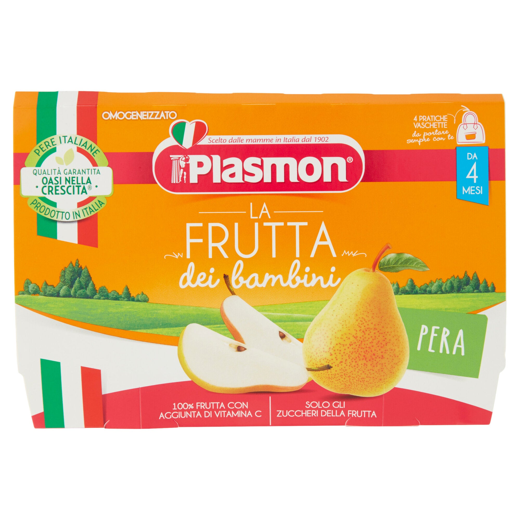 Plasmon Sapori di Natura gusto Pera 4x100g-2