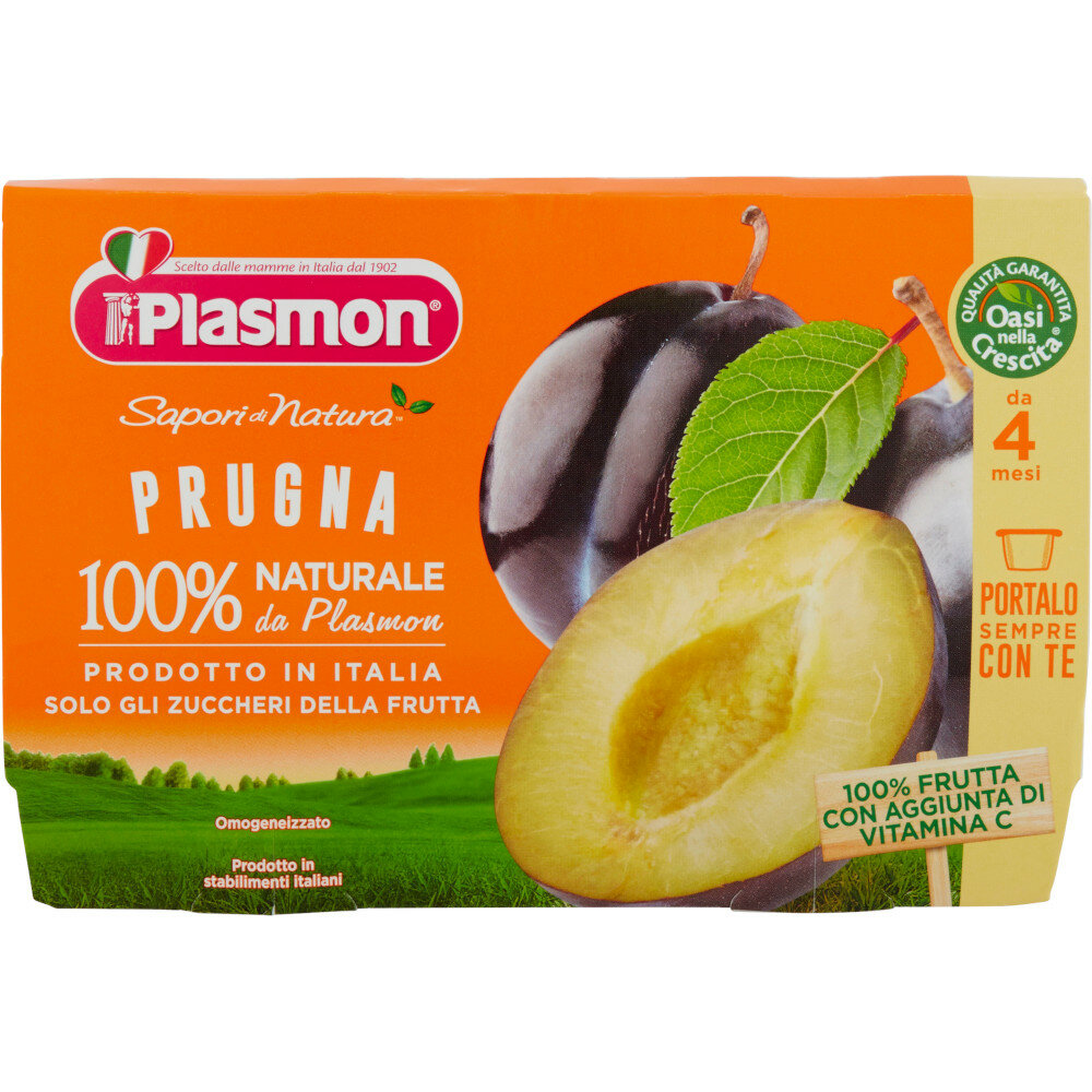 Plasmon Sapori di Natura gusto prugna 4x100g-2