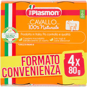 Plasmon Omogeneizzato alla carne di cavallo 4x80g-1