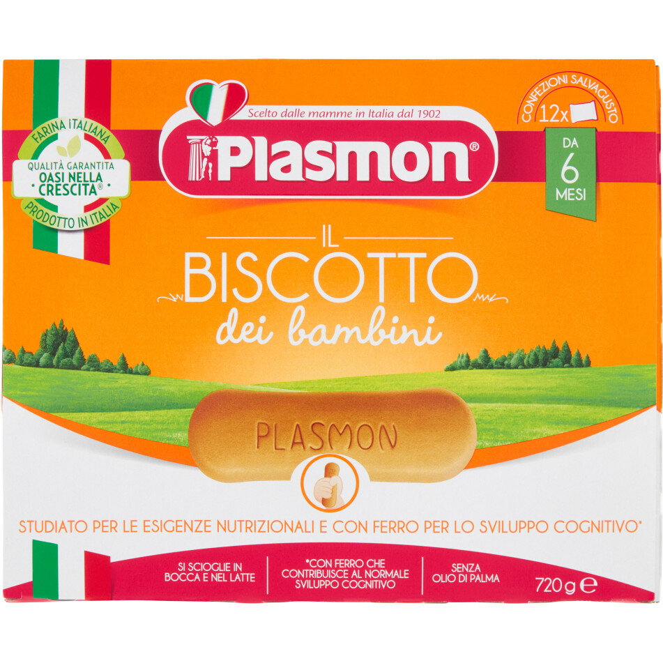 Plasmon Biscotti 6Mesi+ 720g-1