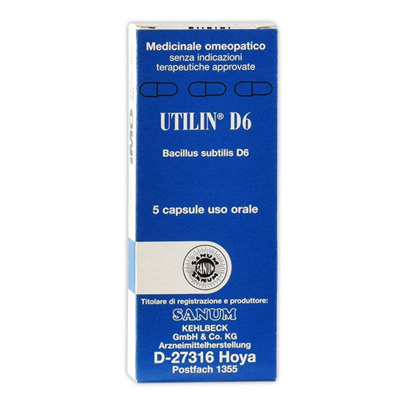 Imo Utilin D6 medicinale omeopatico 5 capsule-2